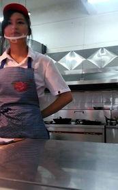 明星网红围裙图片,时尚与实用的完美融合